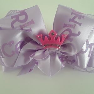 Light purple hair bow